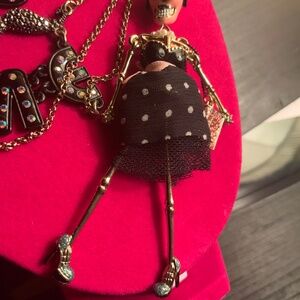 Betsey Johnson Film Noir Statement Necklace - 9